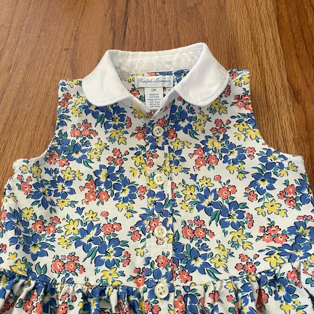 Ralph Lauren Floral Oxford Dress